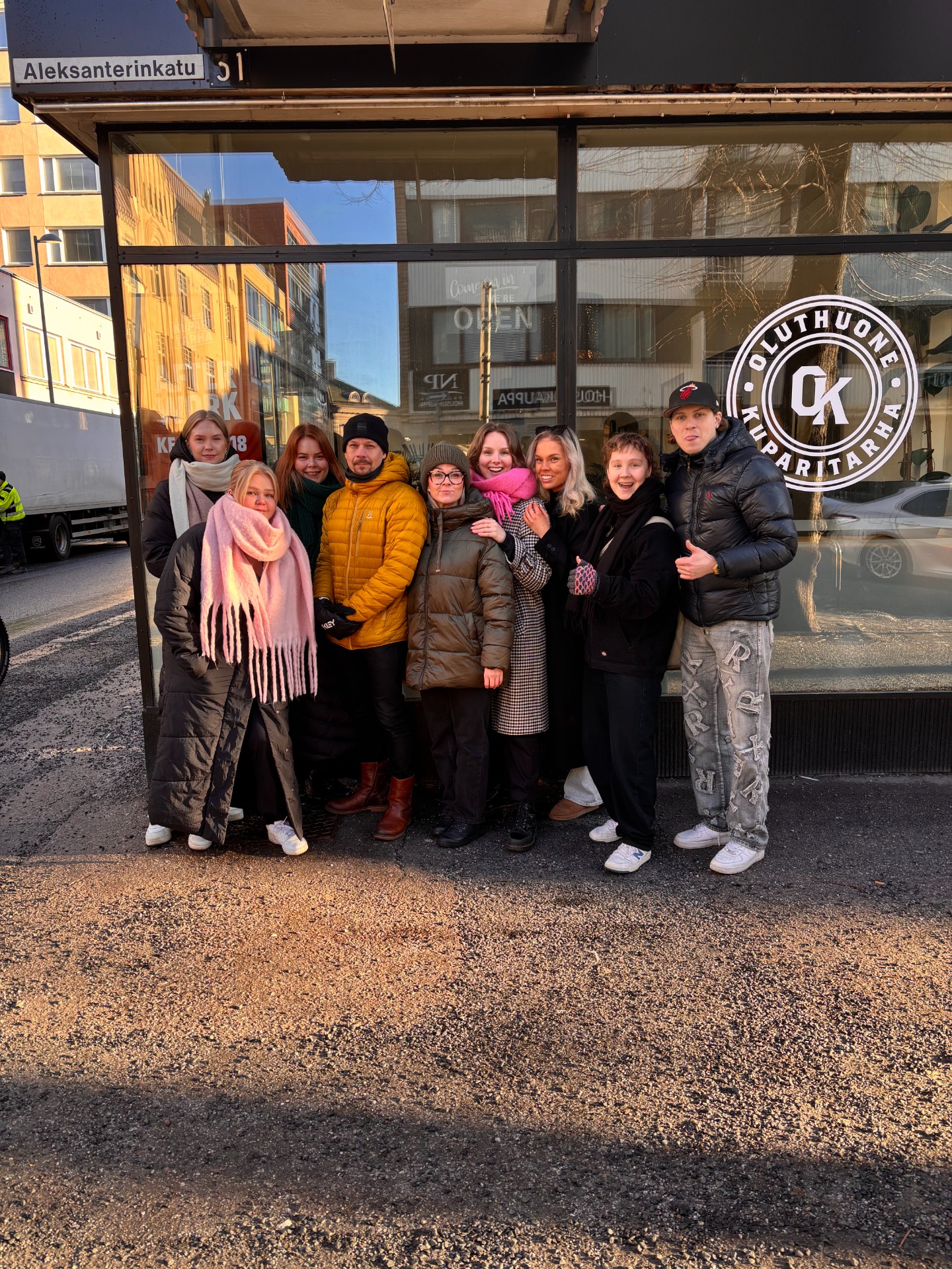 Myynti- ja asiakashankinta -projektin projektitiimi